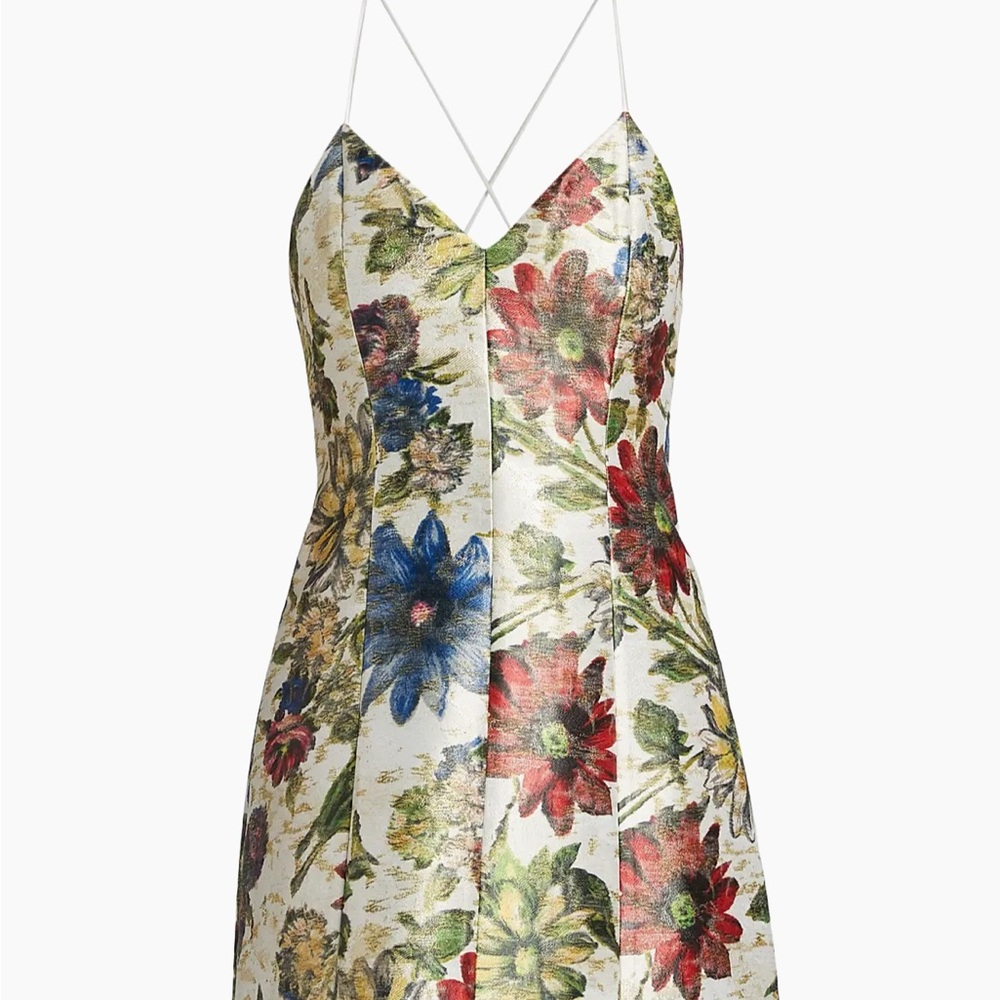 Alice + Olivia Floral Mini Dress